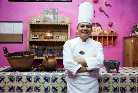 Mexiko mit Kindern - mexikanischer Chefkoch
