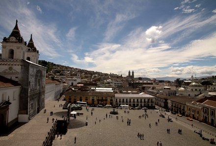 Familienreise Ecuador - Galapagos for family - Altstadt Quito