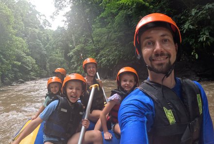 Bali mit Jugendlichen - Java & Bali Family & Teens - Familie beim Rafting