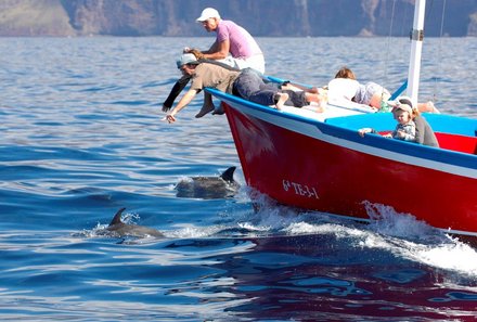 La Gomera Familienurlaub - Delfintour La Gomera