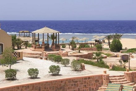 Familienreise Ägypten - Ägypten for family - Radisson Blu Resort El Quseir - Außenbereich