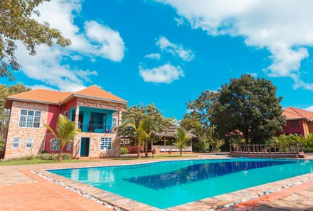 Uganda Familienurlaub - Uganda Family & Teens - Kabalega Resort Pool