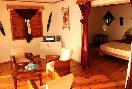 Madagaskar Familienreise - Madagaskar Family & Teens - Ankasy Lodge Zimmereinrichtung