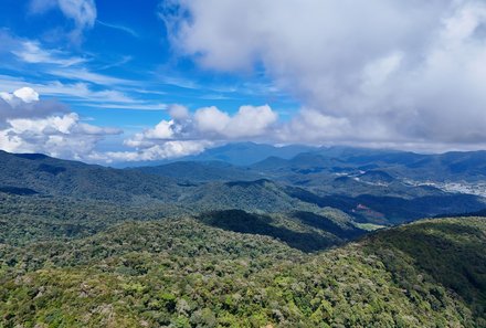 Familienreise Malaysia - Malaysia & Borneo Family & Teens - Blick über Natur von Cameron Highlands