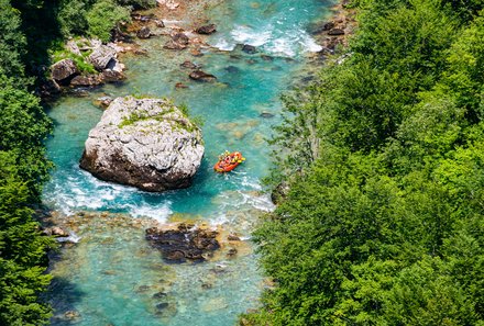 Familienreise Montenegro - Montenegro mit Kindern - Tara Fluss