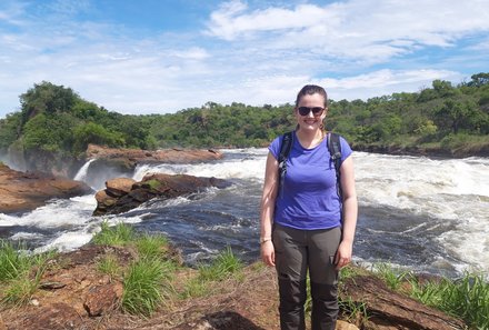 Uganda Individualreise - Uganda for family individuell - Svenja Fiestelmann im Murchison Falls Nationalpark