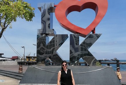 Familienreise Malaysia - Malaysia & Borneo Family & Teens - Schild Kota Kinabalu