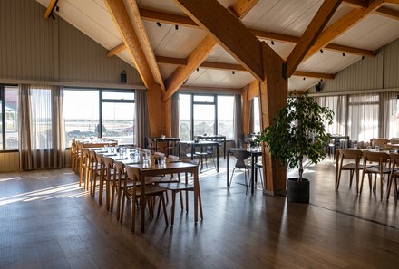 Familienreise Island -  Island for family - Vik - Hotel Katla by Kea - Restaurant