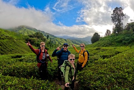 Familienreise Malaysia - Malaysia & Borneo Family & Teens - Familie in Teefeld von Cameron Highlands