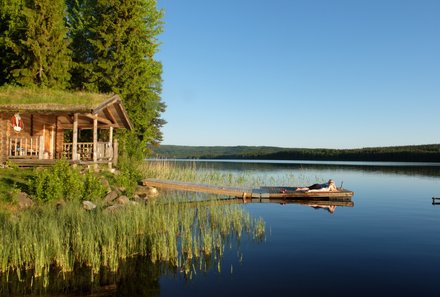 Schweden Familienreise - See