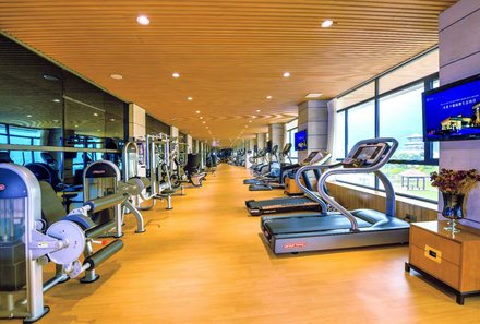China Family & Teens - Hotel Jinpeng Eco - Fitnessraum