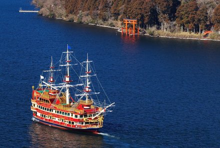 Japan mit Kindern  - Japan for family - Cruise Boat