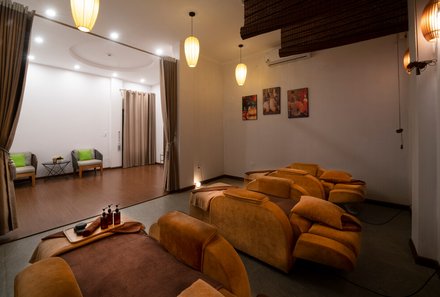 Laos & Vietnam Familienreise - Laos Reise mit Kindern - Mai Chau Mountain View Resort - Massage