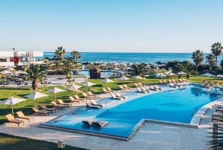 Tunesien Familienurlaub - Tunesien for family - Iberostar Diar El Andalous - Freizeit am Pool