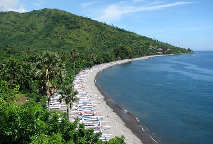 Bali mit Kindern - Amed Beach