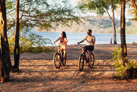 Costa Rica for family Deluxe - Familienreise in Costa Rica - Fahrrad fahren am Panama Beach