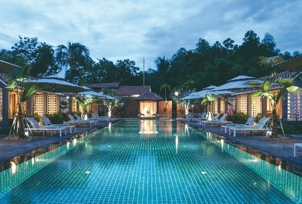 Vietnam Familienreise - Vietnam for family Summer - Pilgrimage Village Resort - Unterkunft mit Pool