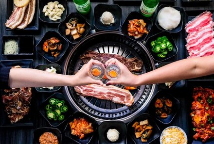 Südkorea for family - Seoul - BBQ