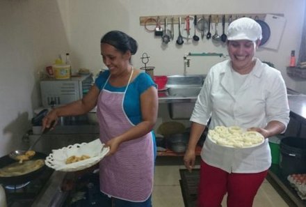 Costa Rica mit Kindern - Bizcoches backen