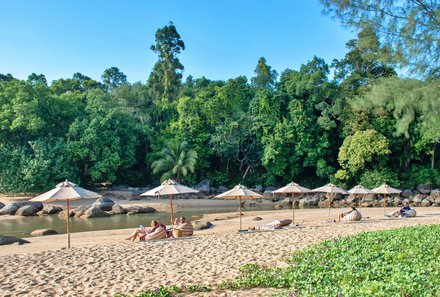 Thailand mit Kindern - Thailand for family - Strand Khao Lak