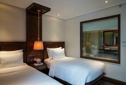Vietnam Familienreise - Vietnam for family Summer - Le Jardin Hotel Haute Couture - Moderne Unterkunft