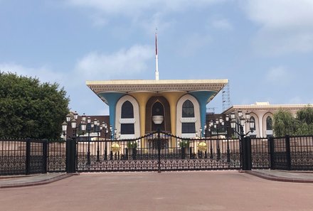 Oman mit Jugendlichen - Oman Family & Teens - Sightseeing durch Muscat - Palast des Sultans