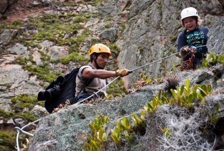 Peru Familienreise - Peru Teens on Tour - Klettern