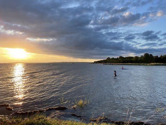 Feedback EEFFAL Sommer 2023 - Estland for family - Sonnenuntergang am See