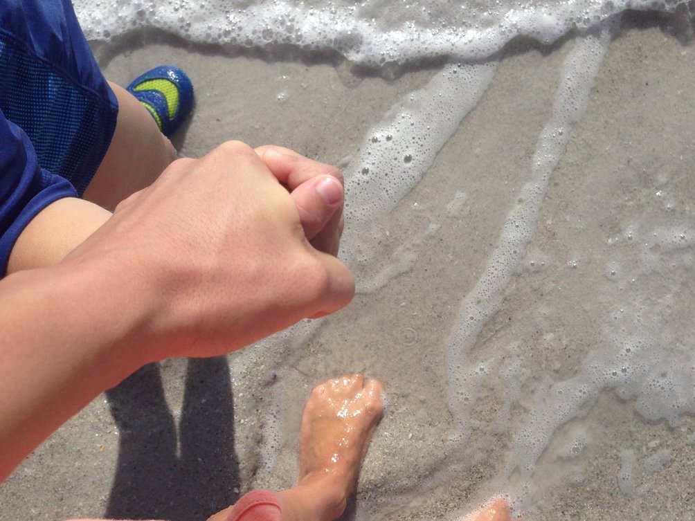 Fernreisen mit Kindern - Interview zum Thema Reisen mit Kindern - Mit Kind am Wasser