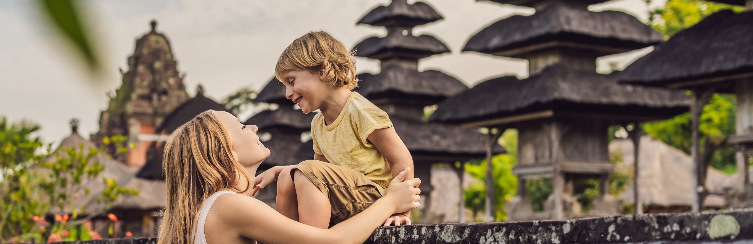 Indonesien Familienreise - Mutter und Kind