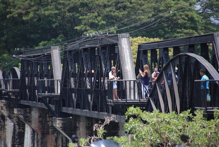 Thailand mit Kindern - Brücke am Kwai