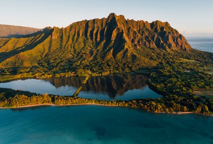 Hawaii Inselhopping for family individuell - Familienreise Hawaii mit Kindern - Kualoa Molli Pond