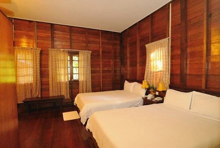 Malaysia Family & Teens - Familienreise Malaysia - Bilit Rainforest Lodge Betten