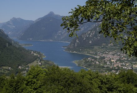 Idrosee Familienurlaub - Panorama auf den Idrosee