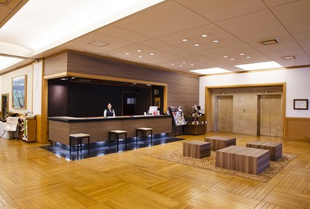 Japan for family individuell - Fuji View Hotel - Lobby