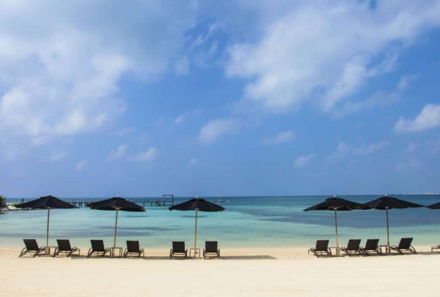 Mexiko for family Deluxe - Nizuc Resort & Spar - Strandbesuch