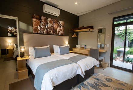 Namibia mit Kindern - Namibia for family individuell - Windhoek - The Elegant Guesthouse - Zimmer