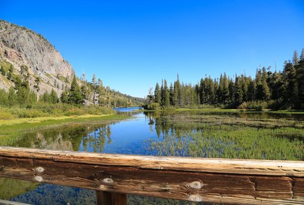 USA Familienreise - USA Westküste for family - Wanderung in Mammoth Lakes