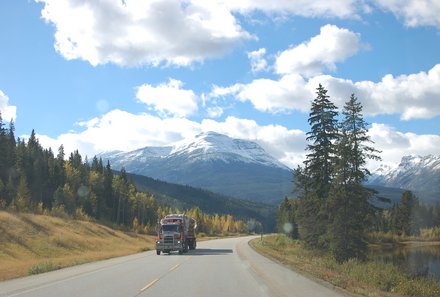 Rocky Mountains mit Kindern - Rocky Mountains for family - Nationalstraße