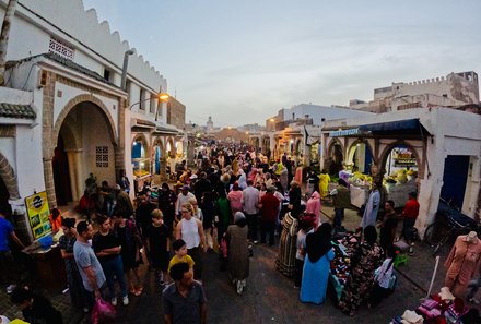 Marokko mit Kindern - Marokko for family - Besichtigung der Altstadt von Essaouira
