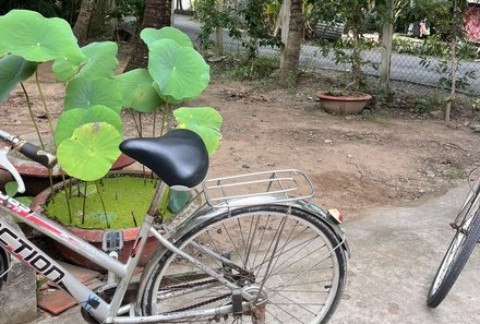 Vietnam for family individuell - Mekong Delta - Fahrrad
