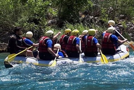 Türkei Familienreise - Türkei for family - Rafting-Tour Beskonak Nationalpark Türkei