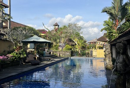 Bali mit Jugendlichen - Java & Bali Family & Teens - Sri Aksata Hotel Ubud Pool