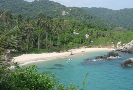 Kolumbien mit Kindern - Kolumbien for family - Tayrona Beach