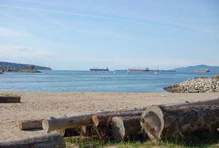 Westkanada for family - Familienurlaub Kanada - Strand in Vancouver