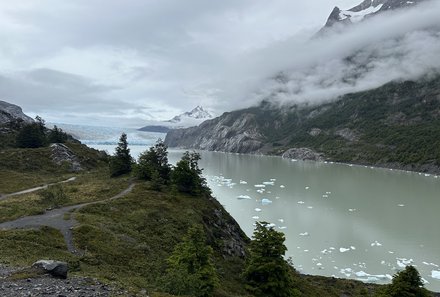 Patagonien Family & Teens - Lago Grey - Wasser und Berge