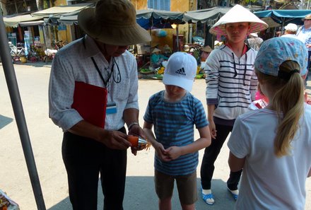 Familienreise Vietnam - Vietnam for family Summer - mit Reiseleiter in Hoi An 