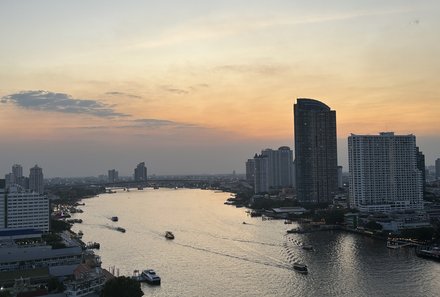 Thailand Familienreisen - Thailand Family & Teens - Ausblick auf Chao Phraya River