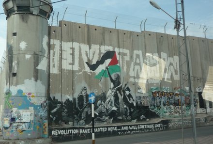 Israel Familienreise - Israel for family individuell - Sperranlage Bethlehem