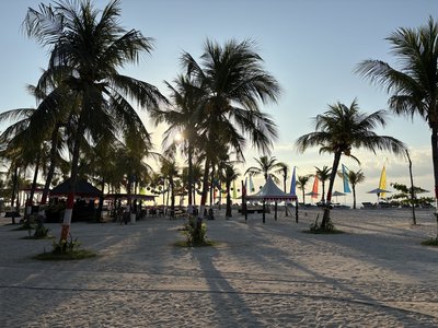 Bali Familienreise mit Kindern - Bali Rundreise mit Kindern - Strand mit Palmen Bali Familienreise mit Kindern - Bali Rundreise mit Kindern - Strand mit Palmen